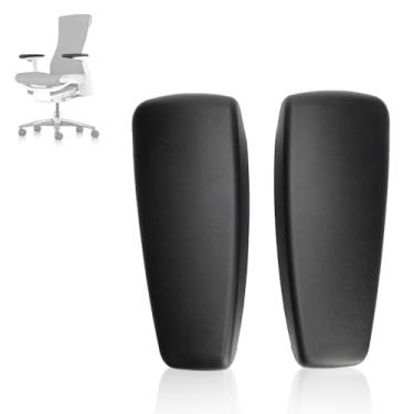 Imagem de MingYi.office Almofadas de substituição Amr para cadeira de escritório Herman Miller Embody - Tampas de descanso de braço para braços ajustáveis, tampas de braço incorporadas - Acessórios ergonômicos