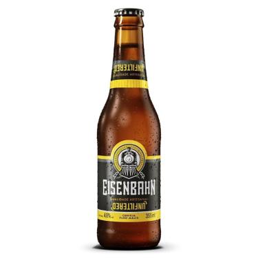 Imagem de Cerveja Eisenbahn Pilsen Puro Malte Unfiltered Garrafa 355ml