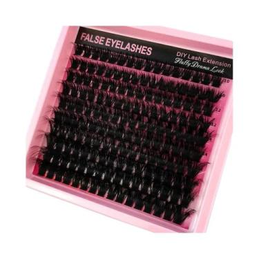 Imagem de Cílios Postiços 5D-200D Grossos E Volumosos, 10 Fileiras, 10-18mm, Ext