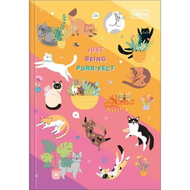 Imagem de Caderno Brochura Capa Dura 1/4 Pequeno 80 Folhas Hug Me Tilibra Estampa 5