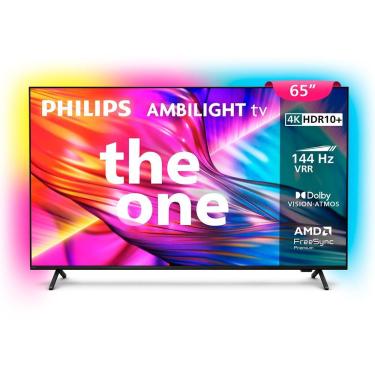 Imagem de Smart TV 65 The One Ambilight 4K UHD 65PUG89/78 Philips Preto Bivolt