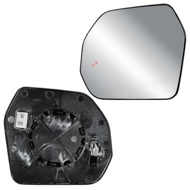 Imagem de Espelho retrovisor de porta do lado esquerdo do motorista de substituição aquecido e BLIS com placa traseira para Toyota Tundra 2022-2025