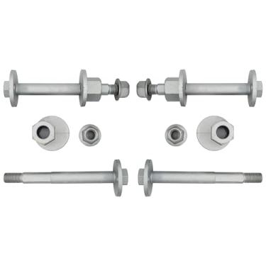 Imagem de Suspenix Kits de parafusos de rodízio de alinhamento frontal, parafusos e porcas do braço de controle inferior compatíveis com Dodge 2006-2012 Ram 2500, 2006-2013 Ram 3500 com RWD (para ambos os lados