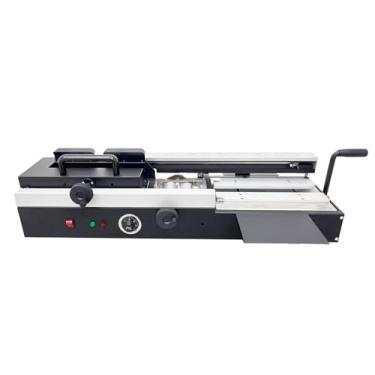 Imagem de INTBUYING Máquina de encadernação de cola quente A4 para encadernação de cola quente Espessura máxima de encadernação: 4 cm 110V 1200W 200 livros por hora