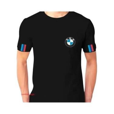 Imagem de Camiseta Masculina BMW De Verão Com Manga Curta, Estilo Esportivo Raci