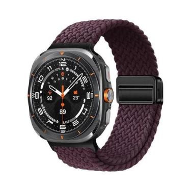 Imagem de Pulseira Magnética De Nylon De 47mm Para Acessórios Do Samsung Galaxy 