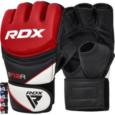 Imagem de Luvas de MMA RDX F12 Grappling Sparring Maya Hide Leather