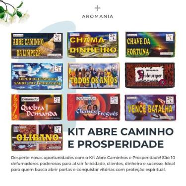 Imagem de Kit Completo de Defumação Espiritual  200 Tabletes Naturais para Atrai