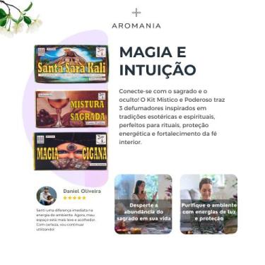 Imagem de Kit Completo de Defumação Espiritual  60 Tabletes Naturais para Atrair