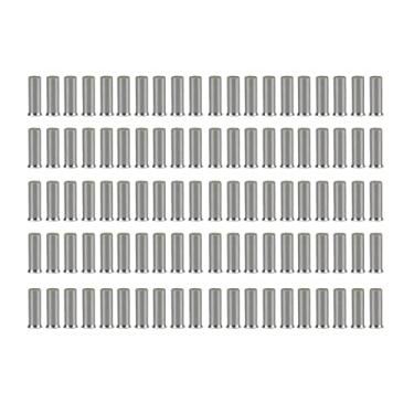 Imagem de Hyuduo 100 Peças Virolas de Fio de Cobre, Terminais de Extremidade de Pino de Conector de Crimpagem Estanhado para Cabo Elétrico de 6 mm², Com Design de Tubo Redondo para Fácil (EN6018)