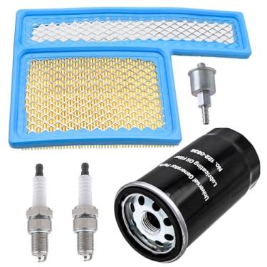 Imagem de SYSKANT Filtro de ar 140-3116 para geradores Cummins Onan 5500 7000 RV QG HGJAA HGJAB HGJAC e Marquis Gold/RV QG Marquis Platinum QG EFI Engine com filtro de óleo 122-0836 149234101 Kit de ajuste de