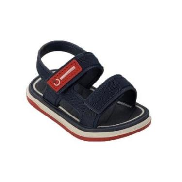 Imagem de Sandália Cartago Chinelo Infantil Cartago Malaga Sport Menino Anatômica Tira Ajustável-Masculino