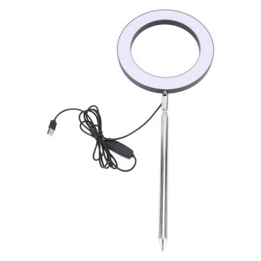 Imagem de Dioche LED Planta Grow Light Altura Ajustável Lâmpada de Crescimento de Espectro Completo Com 10 Níveis de Brilho para Plantas de Interior Hidroponia Estufa Material ABS