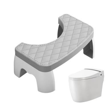 Imagem de Banqueta para banheiro, Banqueta portátil para cocô de cócoras, Suprimentos higiênicos para banheiro, dormitório, apartamento para crianças e idosos