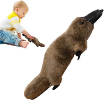 Imagem de Animal de pelúcia de pato, pelúcia de ornitorrinco - Almofada de pelúcia de boneca ornitorrinco,Travesseiros confortáveis de desenho animado para aniversário, meninas, Natal, crianças