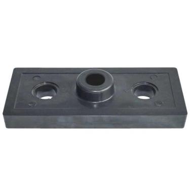 Imagem de Guia Tijolinho Injetado Quadrado Furo Redondo Fitness 6kg - ANILHAS