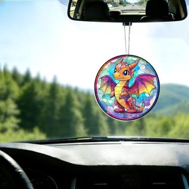 Imagem de Acrílico colorido, apanhador de sol, decoração de janela suspensa de coruja, arte de parede de arco-íris, para sala de estar, quarto, varanda, interior e exterior, jardim, enfeites de Natal 19 x 19 cm