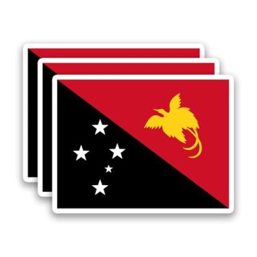 Imagem de Adesivos de bandeira de países 01 (Papua Nova Guiné)