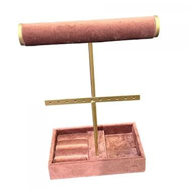 Imagem de 5sssallefaa Organizador de moda suporte de pendurar suporte de grande capacidade presente para exibição de orelhas de exibição, fundo meio redondo/1765 (cor: caixa quadrada)