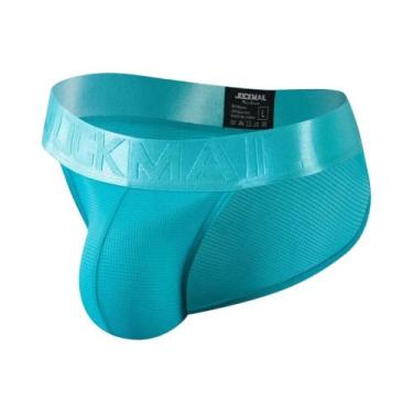 Imagem de Cuecas Masculinas De Secagem Rápida Em Nylon Com Malha, Slip, Tanga, J