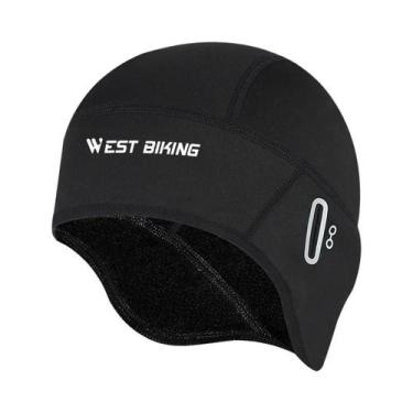 Imagem de Touca De Ciclismo De Inverno Para Homens, Capuz Térmico À Prova De Ven