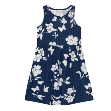 Imagem de Vestido Infantil Menina Florido Brandili-Feminino