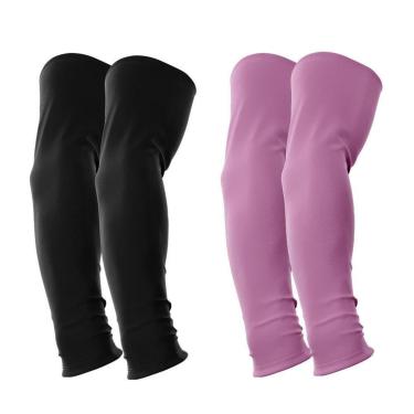 Imagem de Kit 2 Manguitos Proteção Solar Uv Vôlei Ciclismo Protetor Braço Moto-Masculino