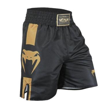 Imagem de Short Boxe Venum Logo Performance Gold-Masculino