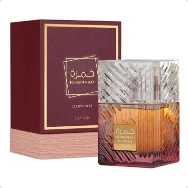 Imagem de Perfume Arabe Lattafa Khamrah Dukhan EDP 100ml Masculino-Masculino