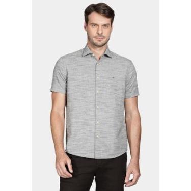 Imagem de Camisa Regular Flame Preto-Masculino