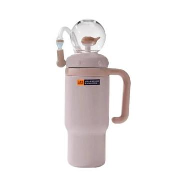 Imagem de Copo Térmico De Aço Inoxidável À Prova De Vazamentos De 710ML Com Alça