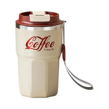 Imagem de Caneca De Café De Aço Inoxidável Com Dupla Parede Isolada, Térmica, À 