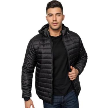 Imagem de Jaqueta Bobojaco Puffer Masculino Impermeável Com Capuz - Mitchelgutto