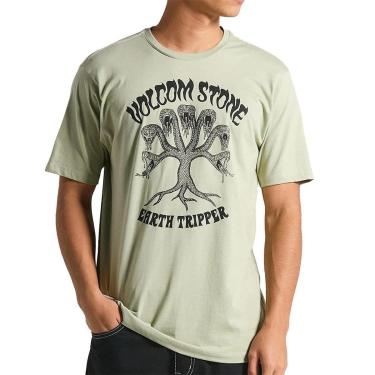 Imagem de Camiseta Volcom Feeding Tree SM25 Masculina-Masculino