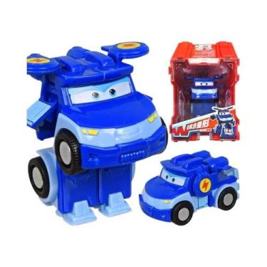 Imagem de Figuras De Ação Robôs Transformáveis Super Wings Para Crianças, Miniat