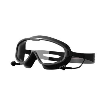 Imagem de Óculos De Natação Com Lentes Antiembaçantes E Protetores De Ouvido Par