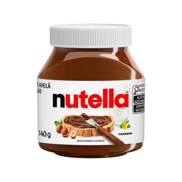 Imagem de Nutella Creme de Avelã Ferrero Pote 140g - 2 unid, 140g, 1