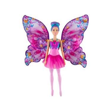 Imagem de Hxj10 barbie fantasia boneca bailarina borboleta - Mattel, Barbie Fant