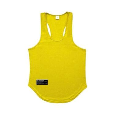 Imagem de Camiseta Regata Masculina De Malha Para Academia E Corrida, Secagem Rá