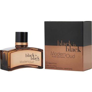 Imagem de Perfume Masculino Black Is Black Modern Oud Nuparfums Eau De Toilette Spray 100 Ml