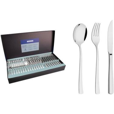 Imagem de Faqueiro Tramontina Inox 48 Peças para Churrasco Berlin Brilho 6693414