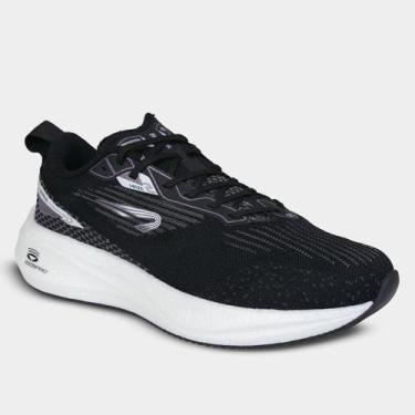 Imagem de Tênis Rainha Haze II, Preto, Branco, 37