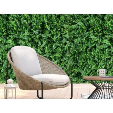 Imagem de 6 Placas Artificiais com folhagens Premium UV para Jardim Vertical per