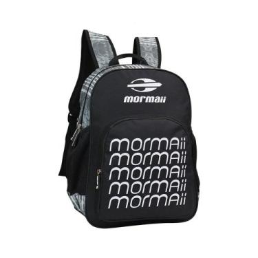 Imagem de Mochila Casual Escolar Preta Mormaii 20 Litros Mor-2772