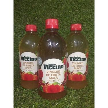 Imagem de Vinagre de Maçã Sr Viccino 500ml (Kit com 3)