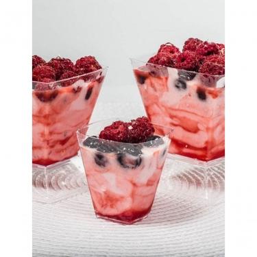 Imagem de Copo Descartável Pic 151 Cristal para Bebidas em Plástico Transparente Embalagem com 100 Unidades Higipack