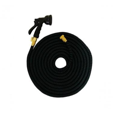 Imagem de Mangueira KM315CAP para Lavagem de Automóveis e Irrigação com Estrutura Expansível e Flexível Preta Kepper