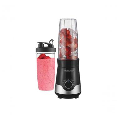 Imagem de Liquidificador Shake2 Copos 300W 0.8L com Copos de 800ML Lâminas em Aço Inox 3 Velocidades Preto 110V
