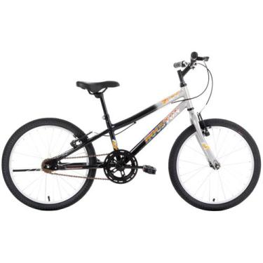 Imagem de Bicicleta Infantil Aro 20 Houston Zum - Prata e Preta Freio V-Brake, 2