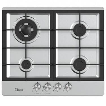 Imagem de Cooktop a Gás Midea 4 Bocas com Mesa em Inox - CYB4B, Bivolt